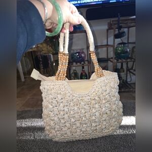 Cappelli Straworld Beige Woven Tote